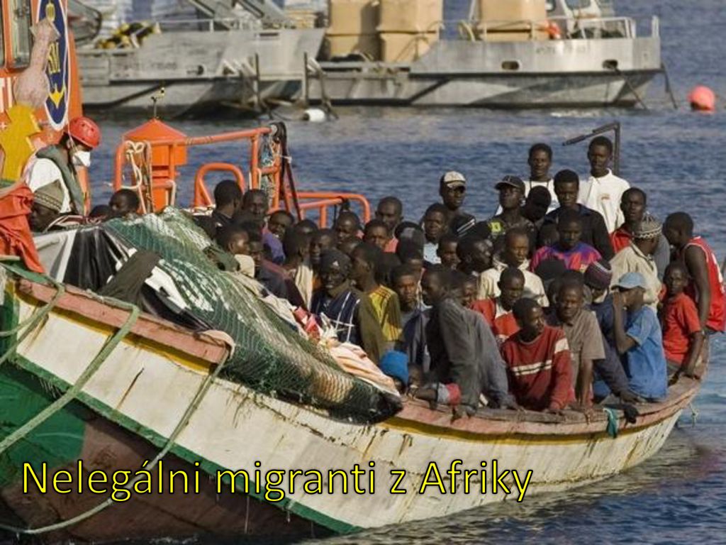 Nelegálni migranti z Afriky