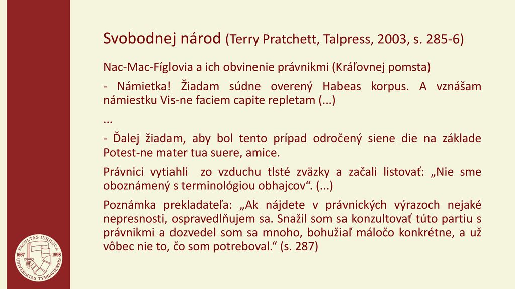 Svobodnej národ (Terry Pratchett, Talpress, 2003, s )