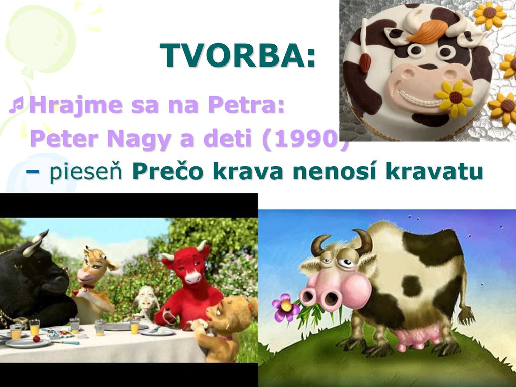 TVORBA: Hrajme sa na Petra: Peter Nagy a deti (1990)