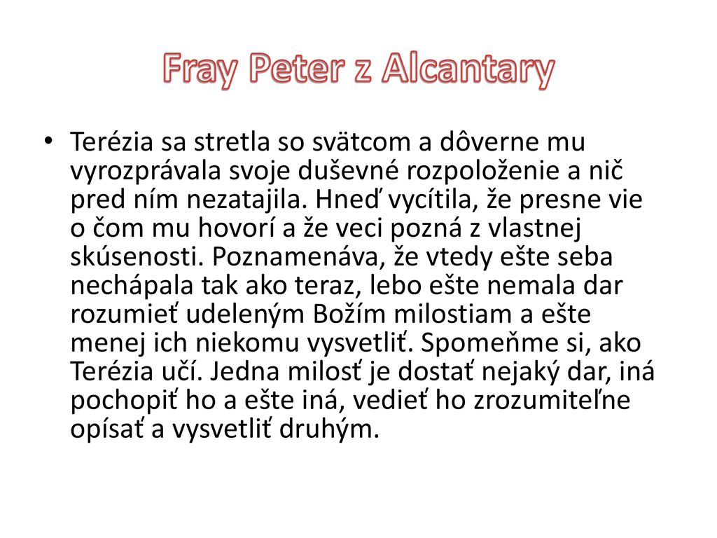 Fray Peter z Alcantary