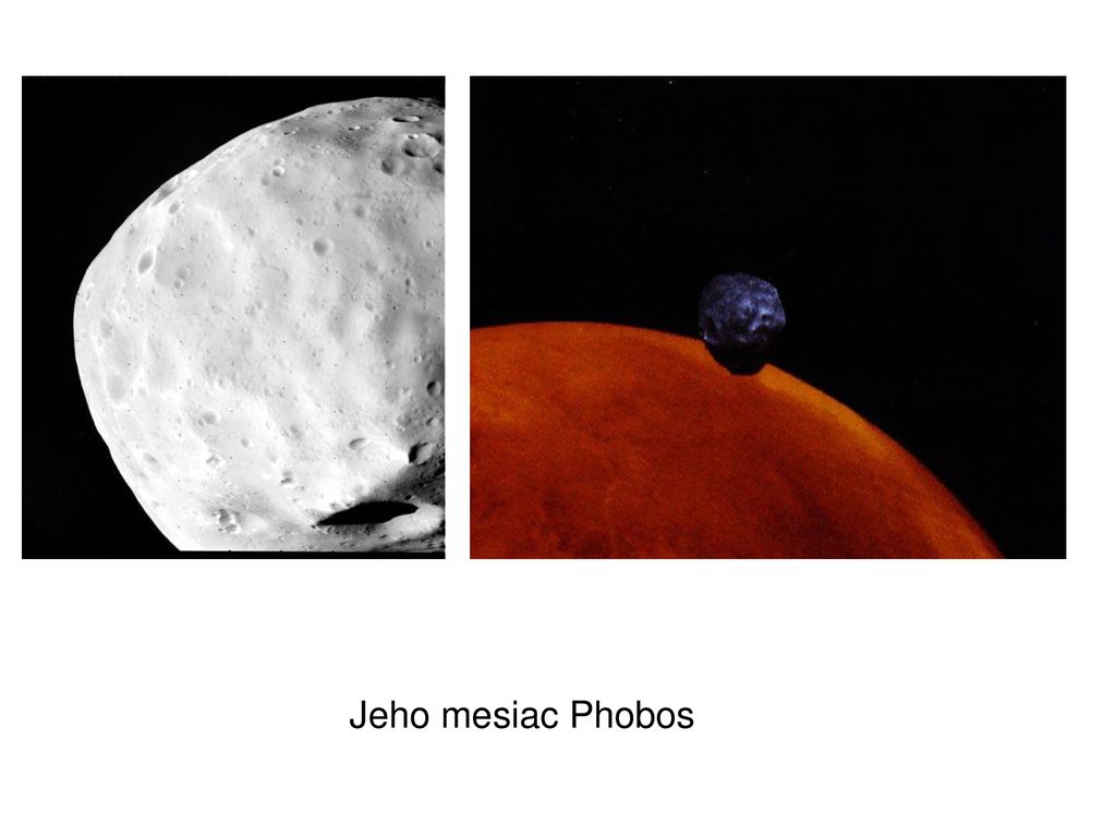 Phobos Jeho mesiac Phobos