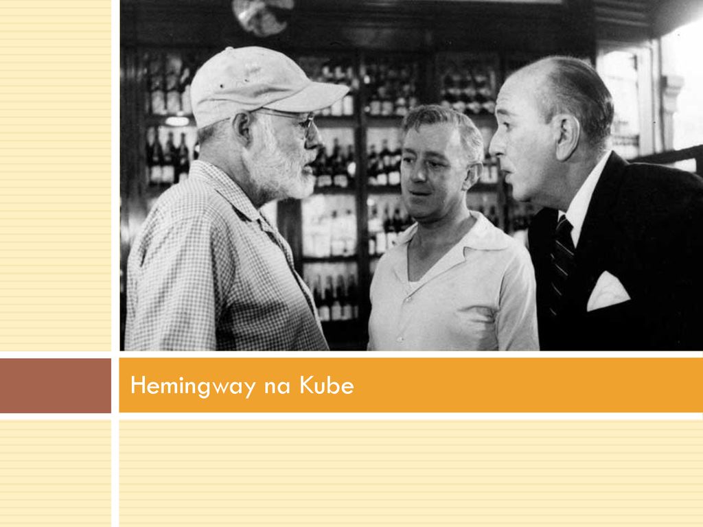 Hemingway na Kube