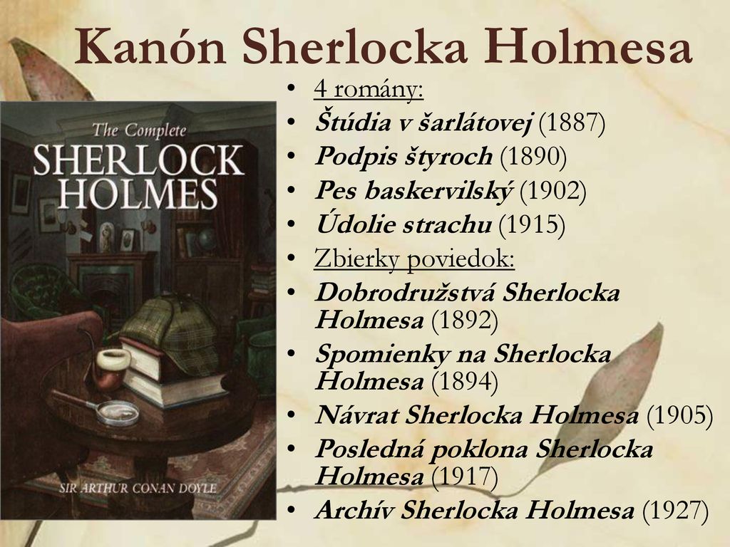 Kanón Sherlocka Holmesa