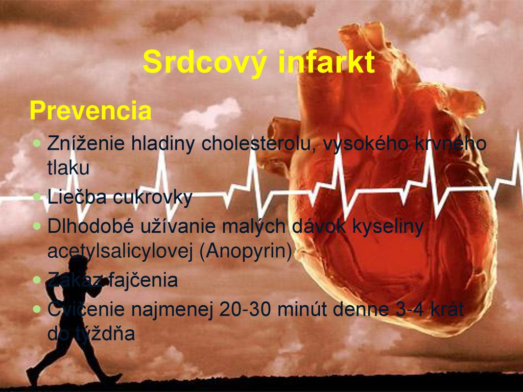 Srdcový infarkt Prevencia