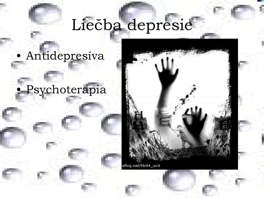 Liečba depresie Antidepresíva Psychoterapia