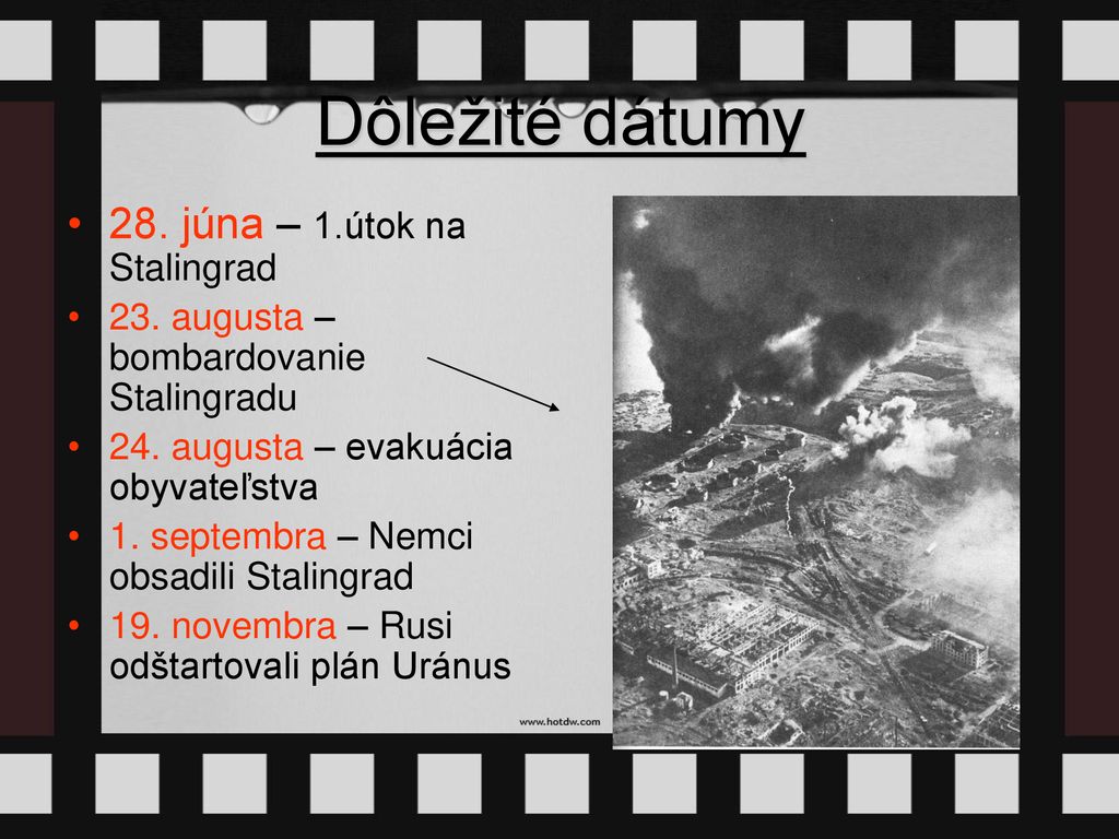Dôležité dátumy 28. júna – 1.útok na Stalingrad