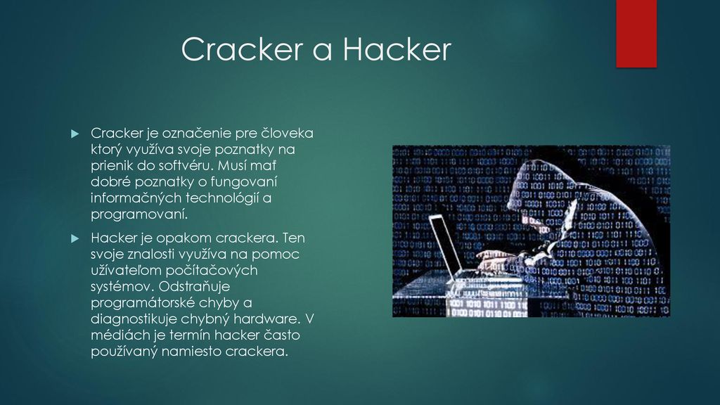 Cracker a Hacker