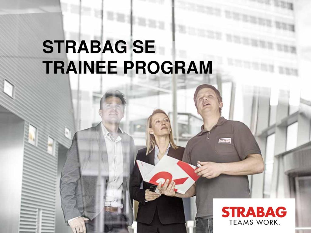 STRABAG SE Trainee program