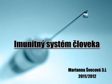 Imunitný systém človeka