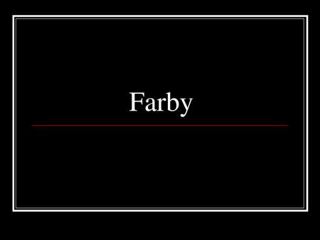 Farby.