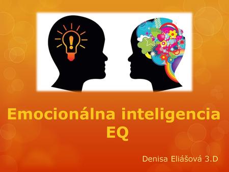 Emocionálna inteligencia EQ