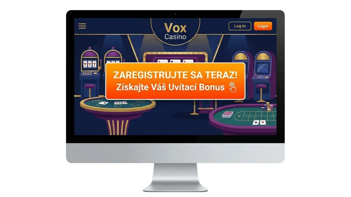 Registrácia s bonusom vo Vox