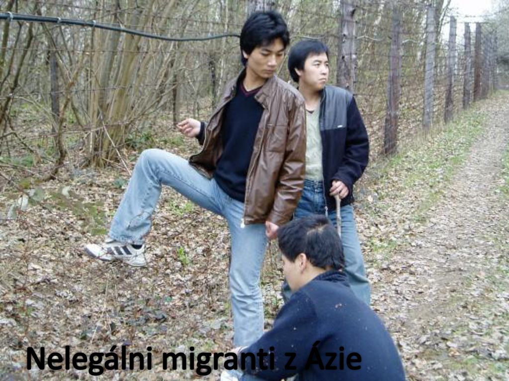 Nelegálni migranti z Ázie