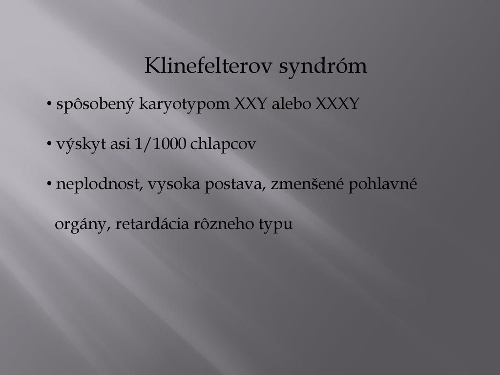 Klinefelterov syndróm