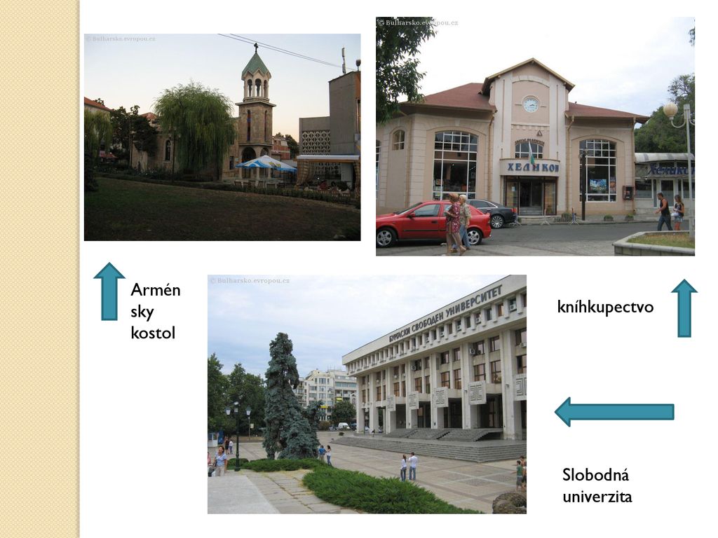 Arménsky kostol kníhkupectvo Slobodná univerzita