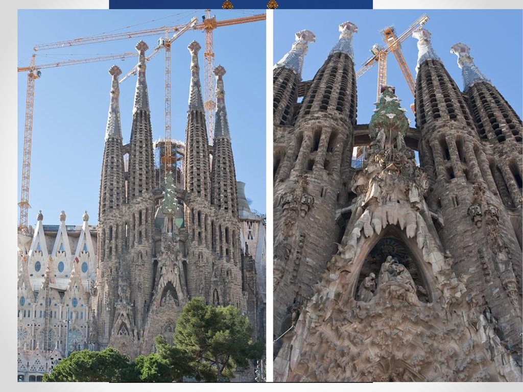 Sagrada Família Masívna rímskokatolícka bazilika v Barcelone